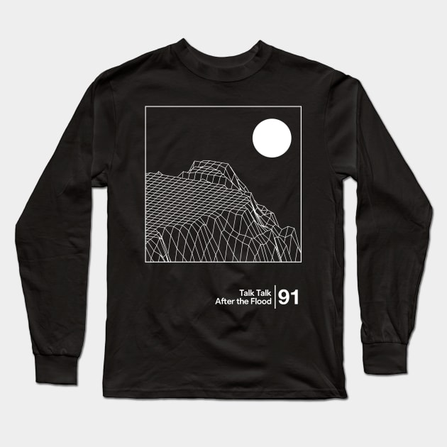 Talk Talk - After The Flood / Minimal Style Graphic Artwork Design Long Sleeve T-Shirt by saudade